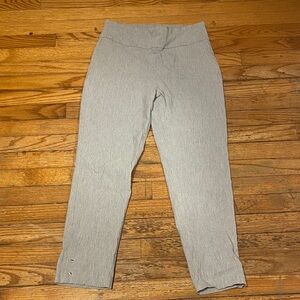 Gray High-Waisted Stretchy Dress Pants